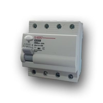 Residual Current Circuit Breaker 4Pole (RCCB) 100A 100mA